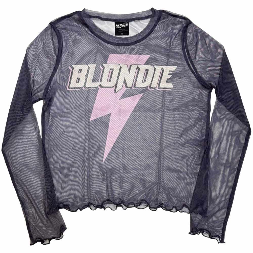 Blondie - Lightning Strike Crop top - Lila
